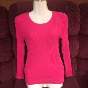 Victoria’s Secret, fitted long sleeve shirt